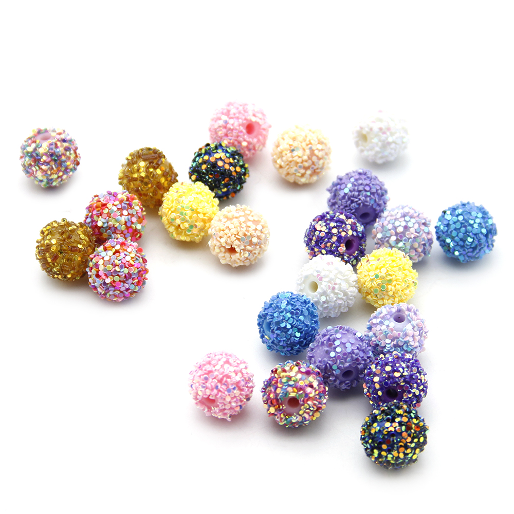 Paquete de 5 Cuentas de Resina - Resin Glitter Pack reseña y precio
