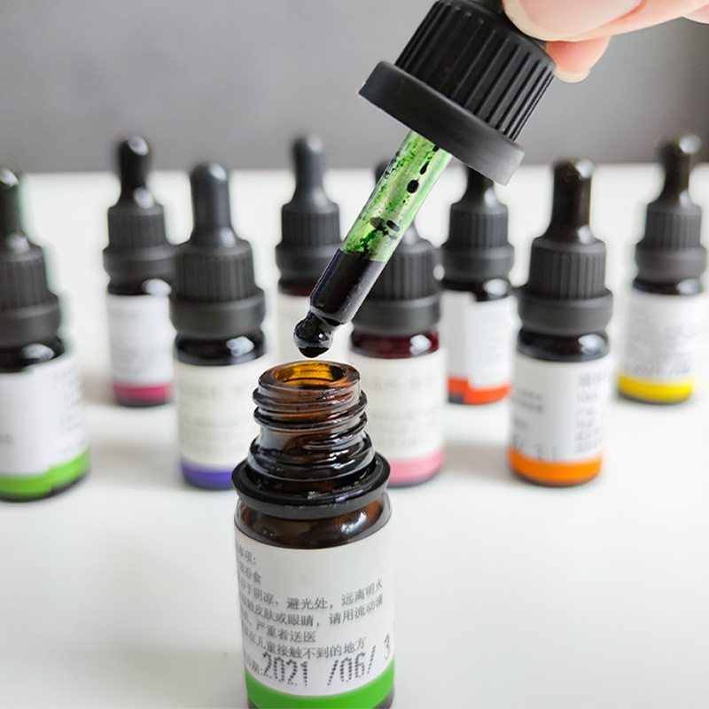 Tinte Líquido para Velas de 10 - Resin Pigment Set reseña y precio