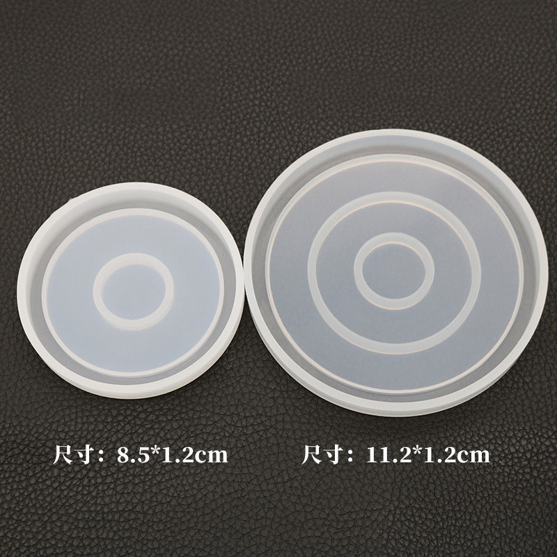 Moldes de cemento de bandeja r - Coaster Mold Round reseña y precio