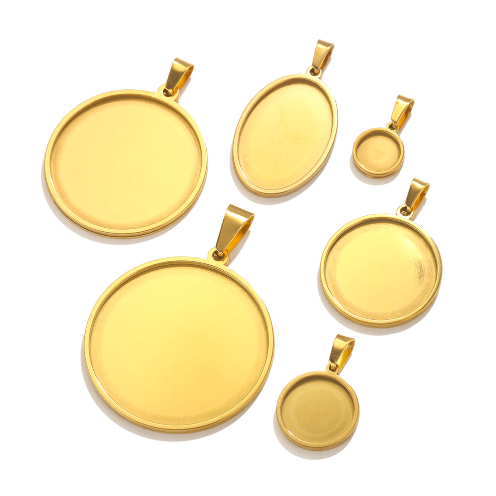 Bandeja Base de cabujón colgan - Bezels Set Pendant reseña y precio