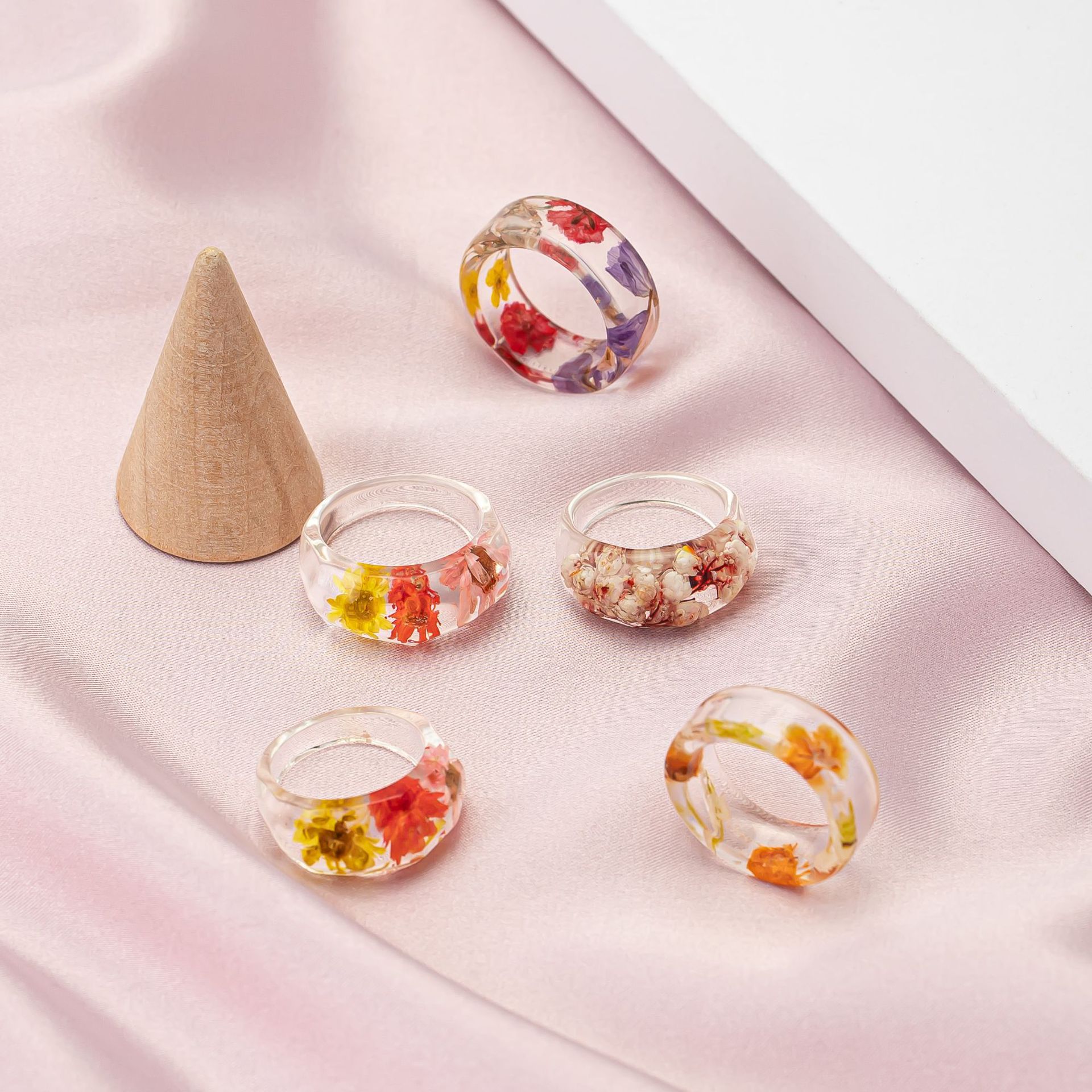Exquisito Anillo Minimalista d - Dried Flower Bulk reseña y precio