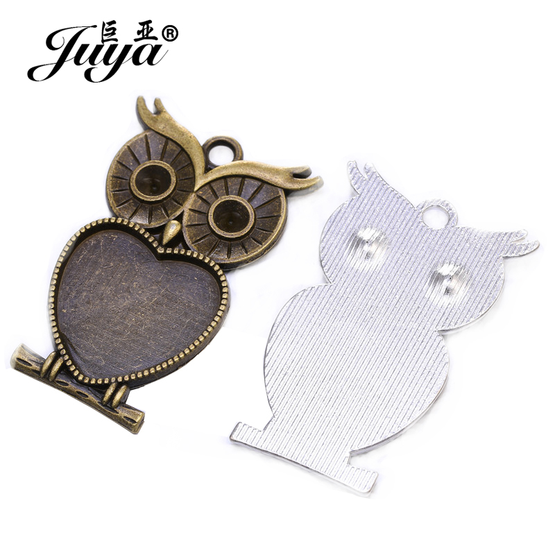 5 unids/lote 25mm corazón form - Bezels Set Pendant reseña y precio