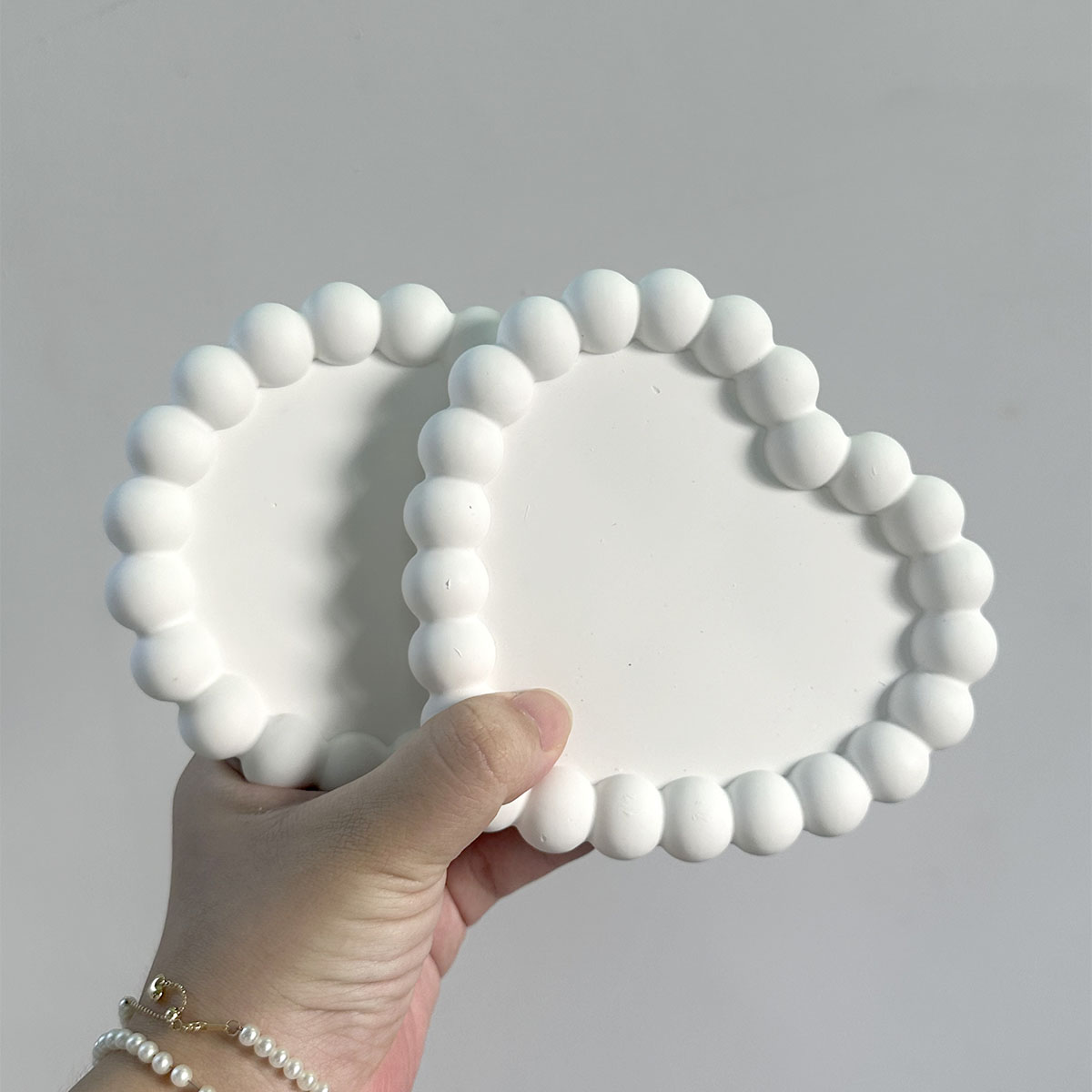 Bandeja de almacenamiento de b - Coaster Mold Round reseña y precio