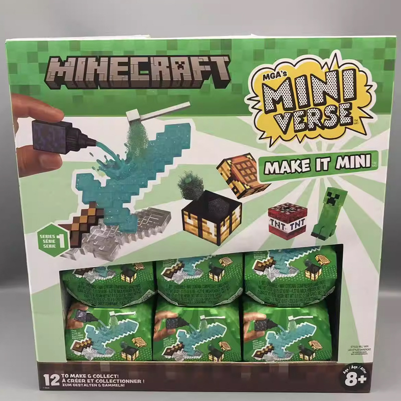 Original MGA Miniverse Minecra - Resin Craft Minecraft reseña y precio